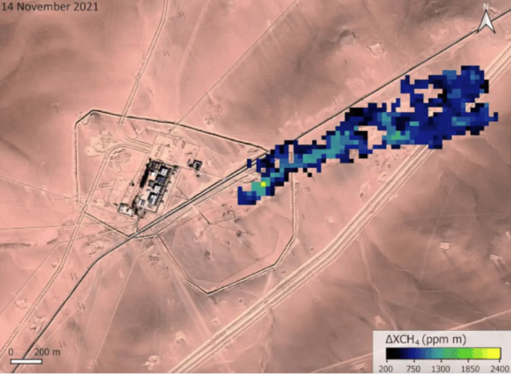 Methane leaks