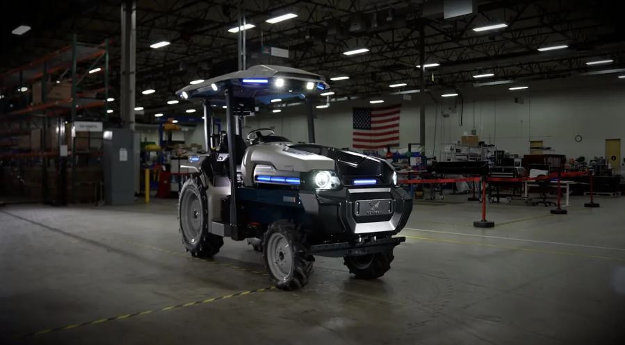 intelligent electric tractor