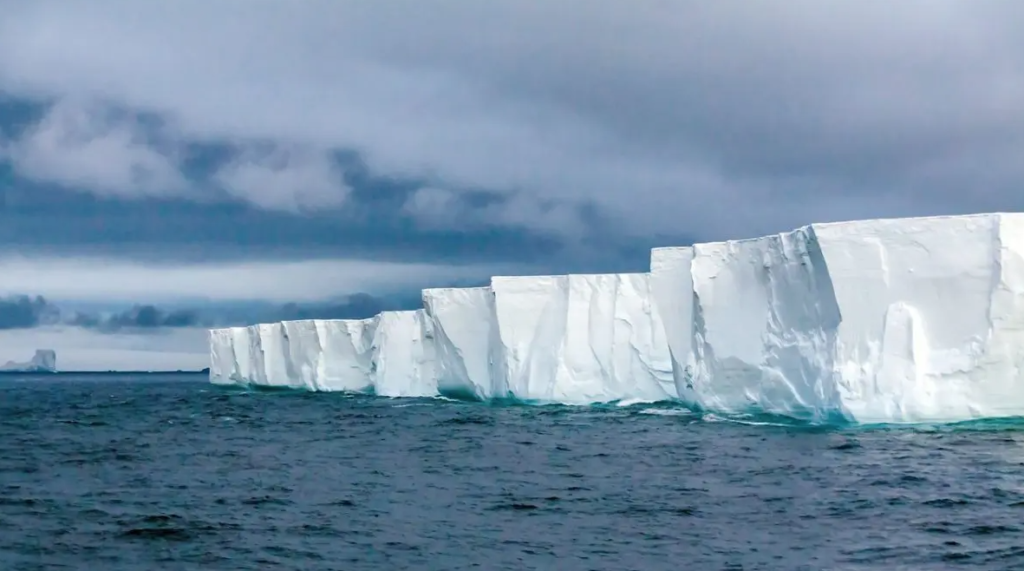 collapse of glaciers