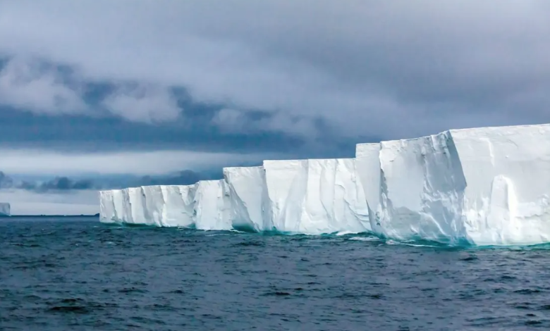 collapse of glaciers