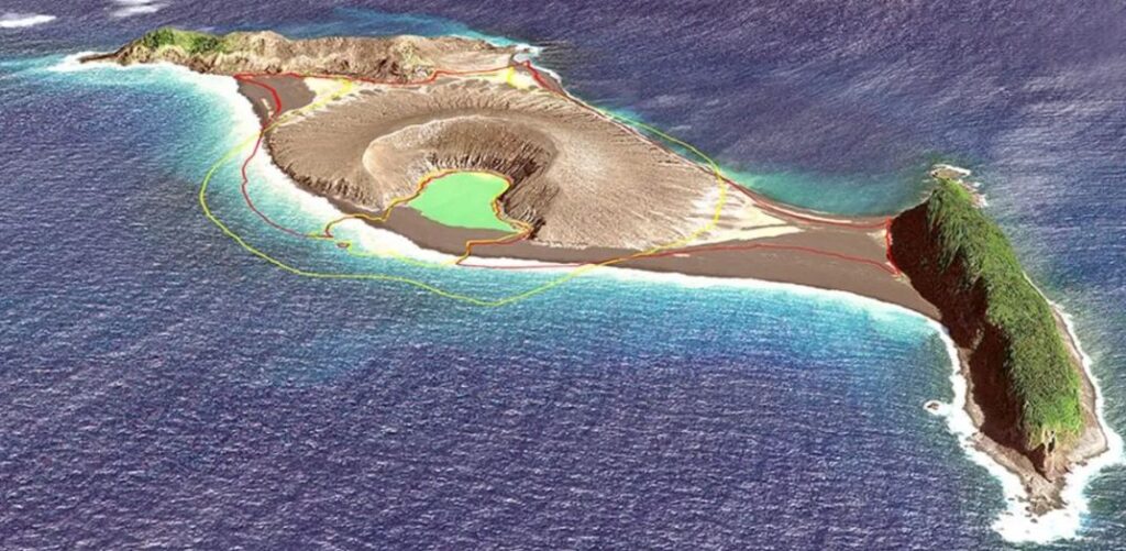 eruption of Tonga volcano