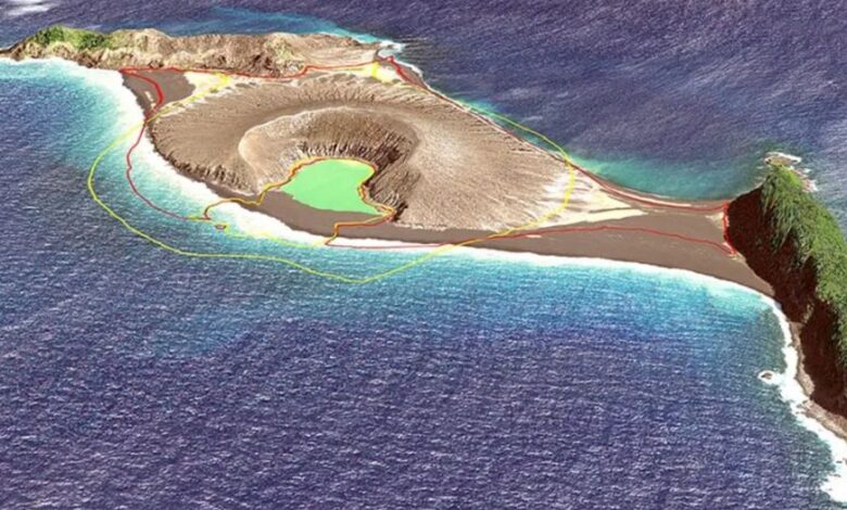 eruption of Tonga volcano