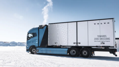 hydrogen-powered electric trucks