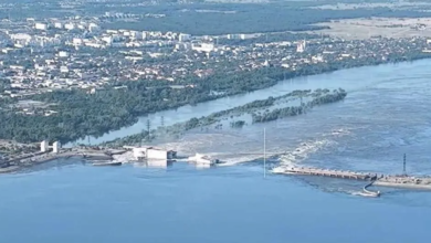 Nova Kakhovka dam