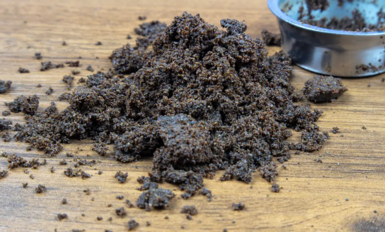 Recycling of coffee grounds