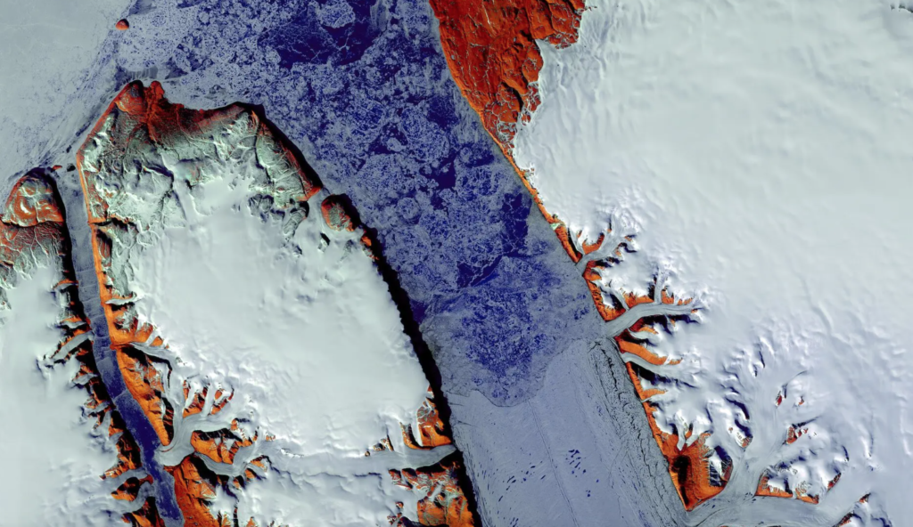 glaciers of Greenland