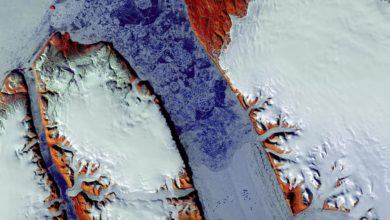 glaciers of Greenland