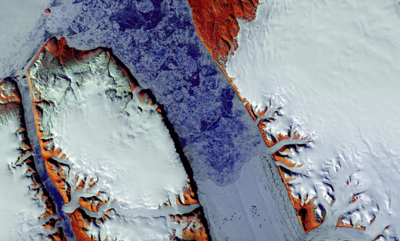 glaciers of Greenland