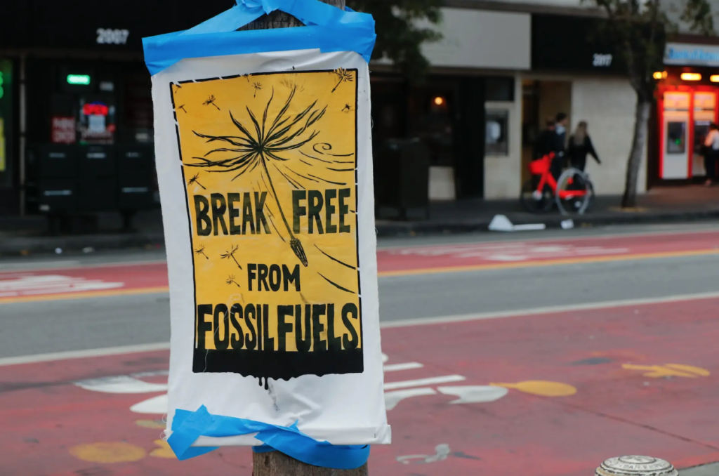 stop to fossil fuels