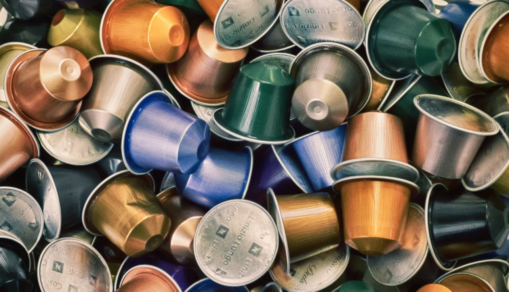 Compostable coffee capsules