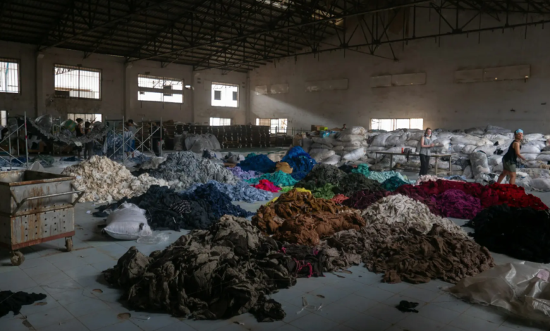 exports of used clothing