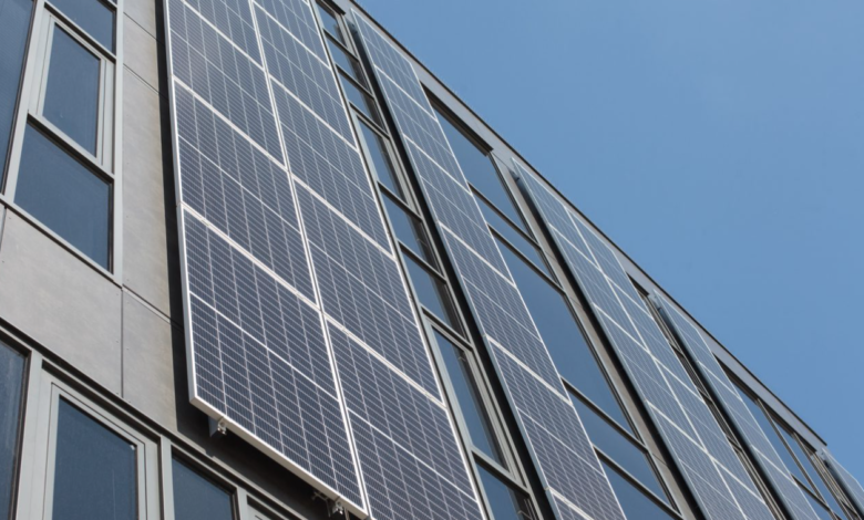 vertical solar panels